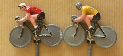 Cyclistes miniatures Quiralu