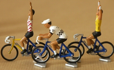 Cyclistes miniatures Norev