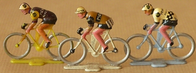 Cyclistes miniatures PGF