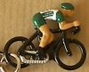 Cycliste miniature Norev - detail