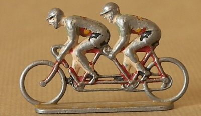 Cycliste miniature Aludo n&deg;05