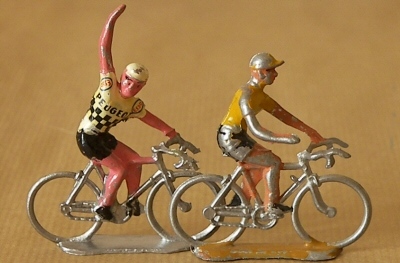 Cycliste miniature Salza n&deg;54