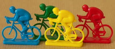 Cyclistes miniatures Jeux de plateau