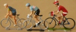 Cycliste miniature Cofalu - detail