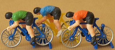 Cyclistes miniatures Guisval