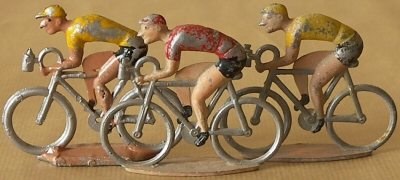 Cyclistes miniatures Cofalu